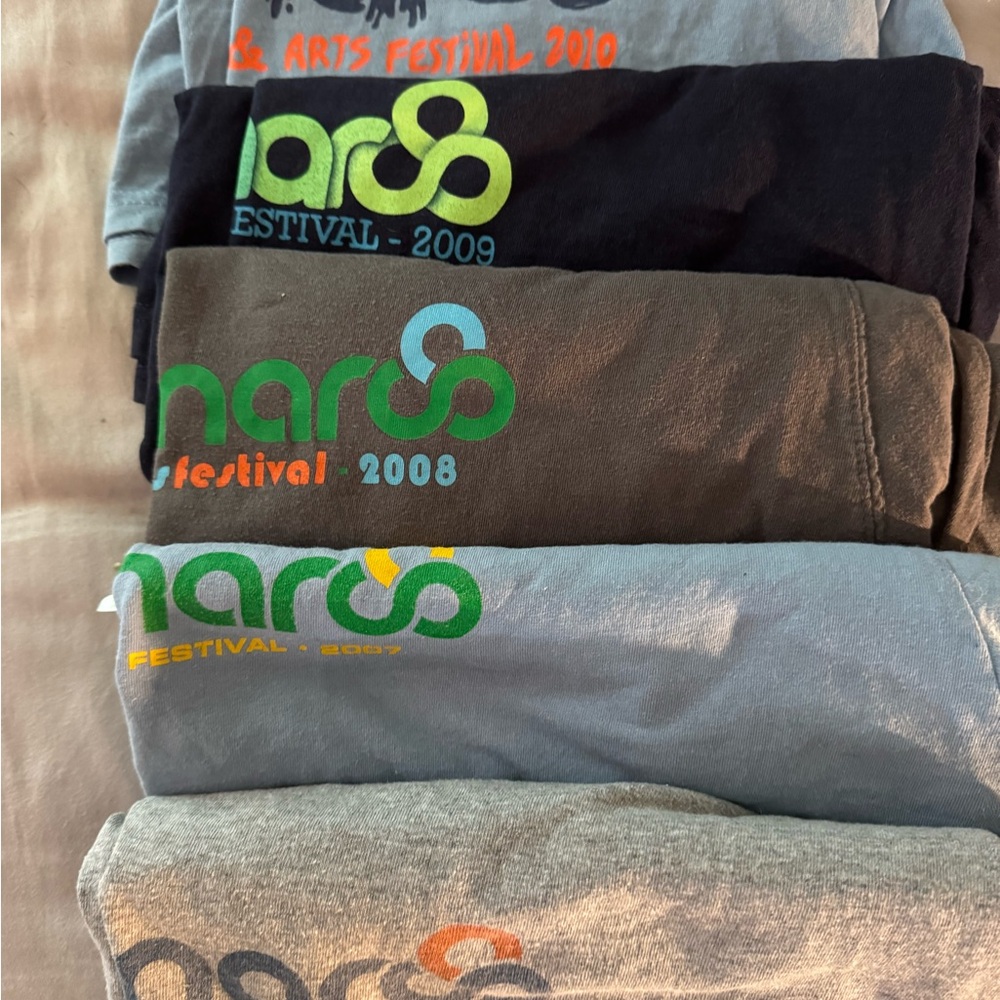 Bonaroo shirts. XL Bundle 2006-2010